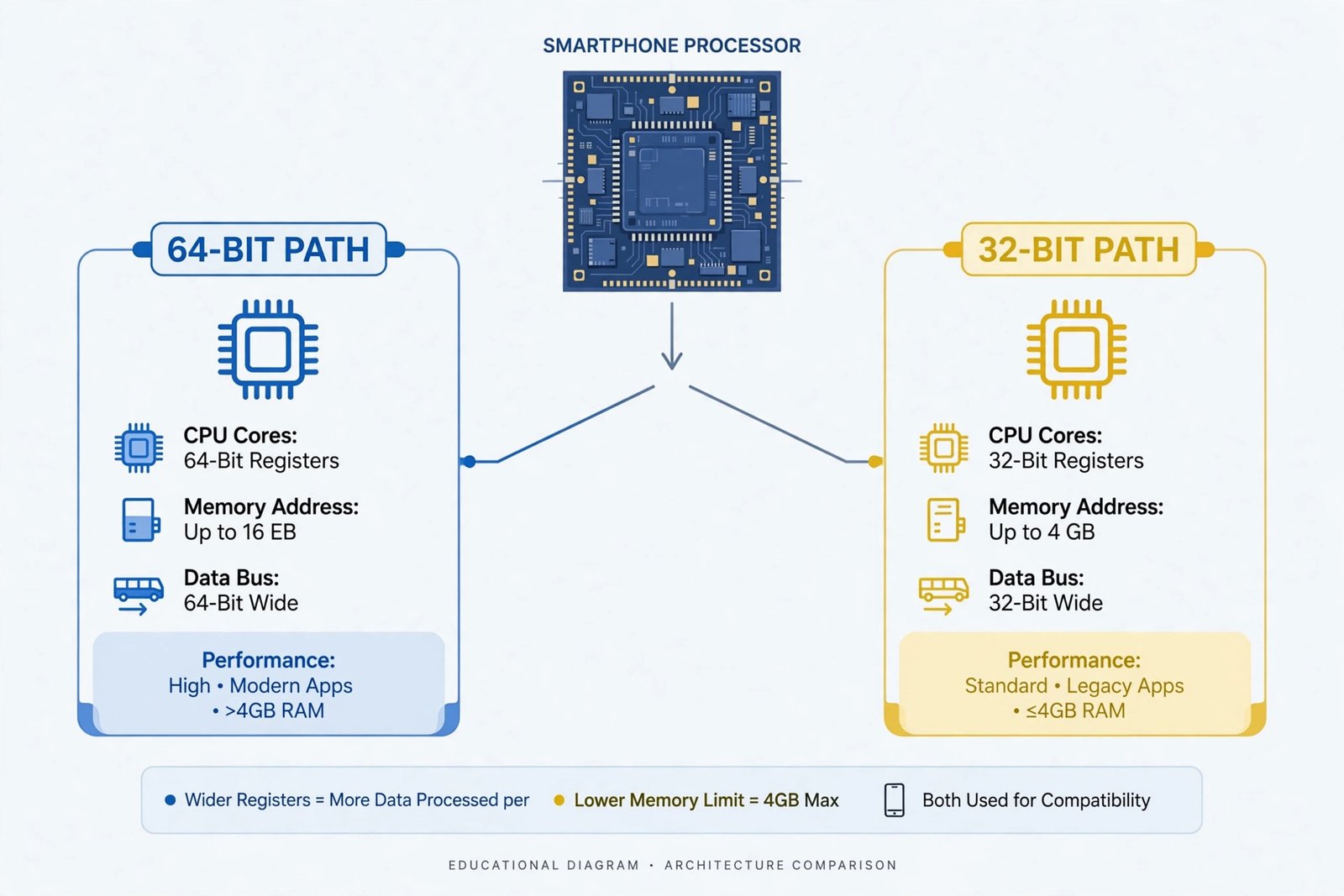 Android ABI architecture explained arm64 vs armeabi