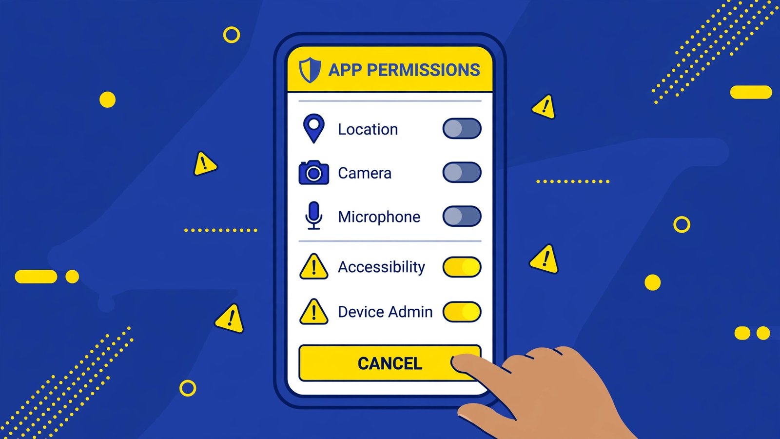 Check app permissions carefully before installing an APK on Android