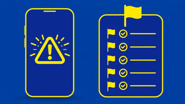 Free recharge app scam checklist warning signs to check before installing