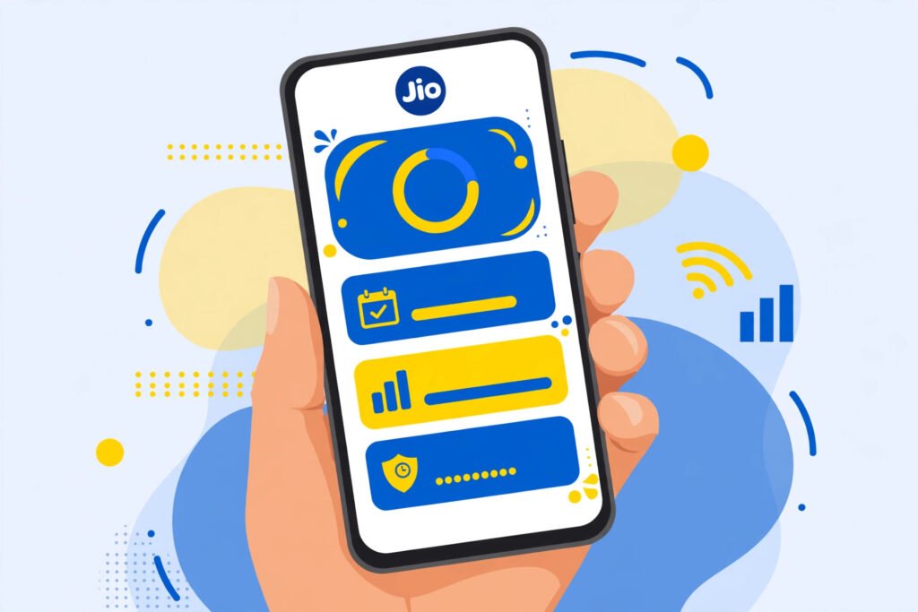Checking Jio prepaid balance and validity in the MyJio app