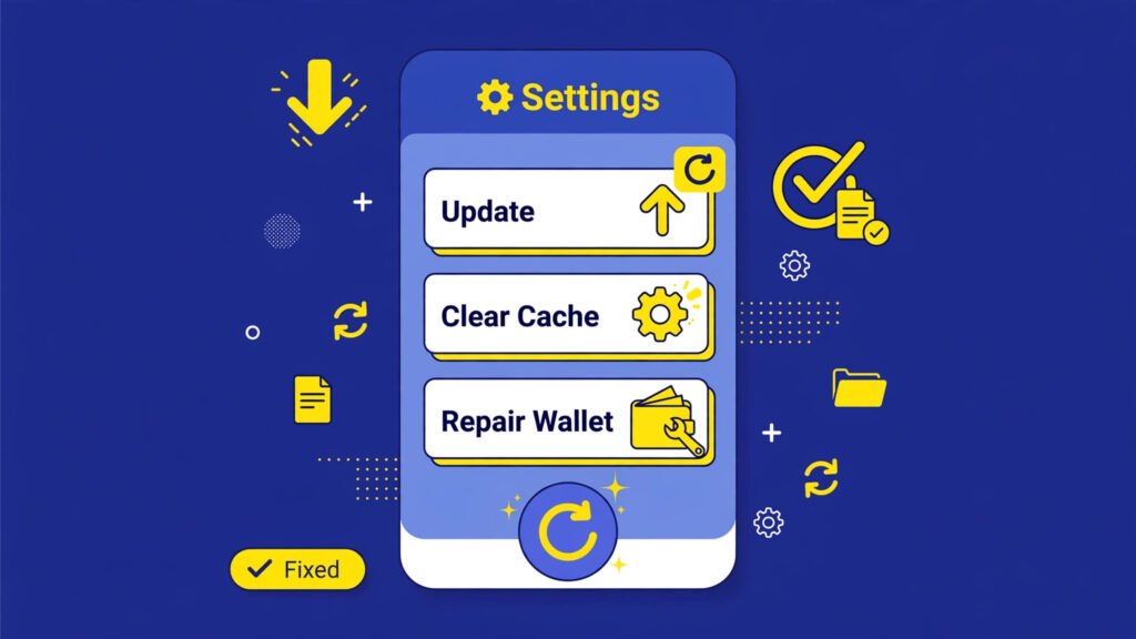 Update DigiLocker app and clear cache to fix document not showing issue