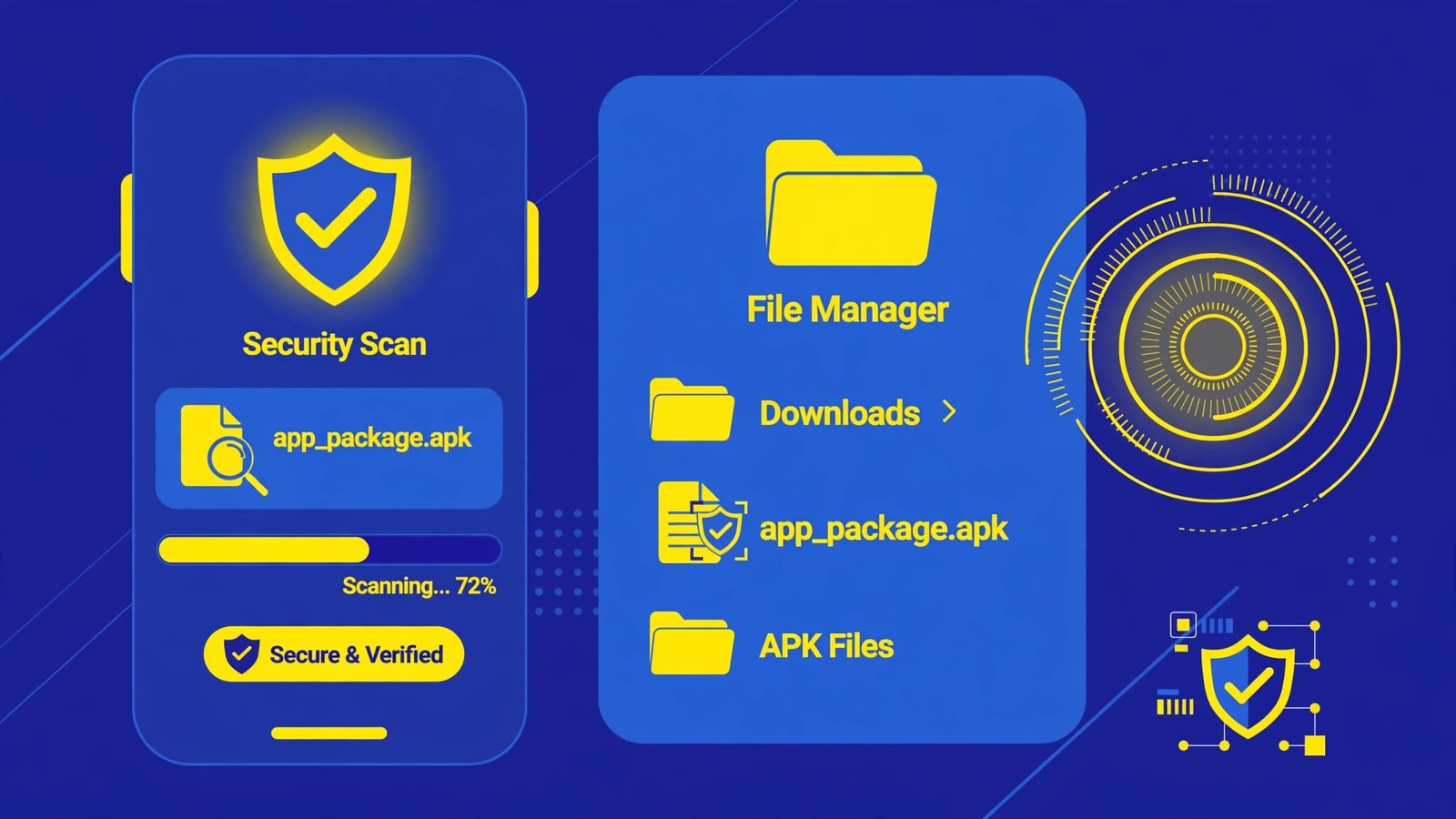 Xiaomi security scan before installing APK file on Redmi POCO